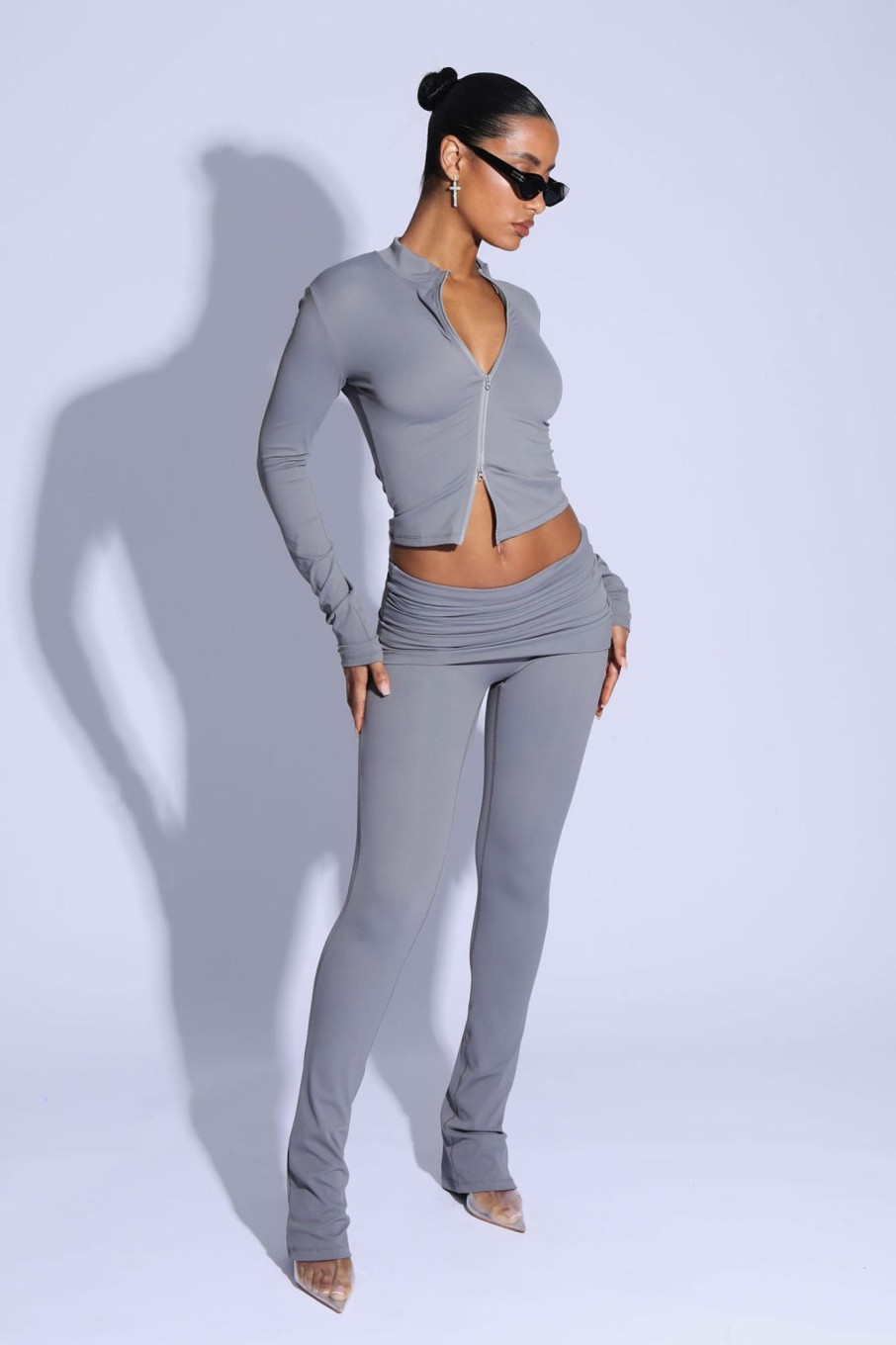 Trousers Murci | Yoga Pants In Grey Mist