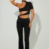 Co-Ords Murci | Tie Side Trousers In Black