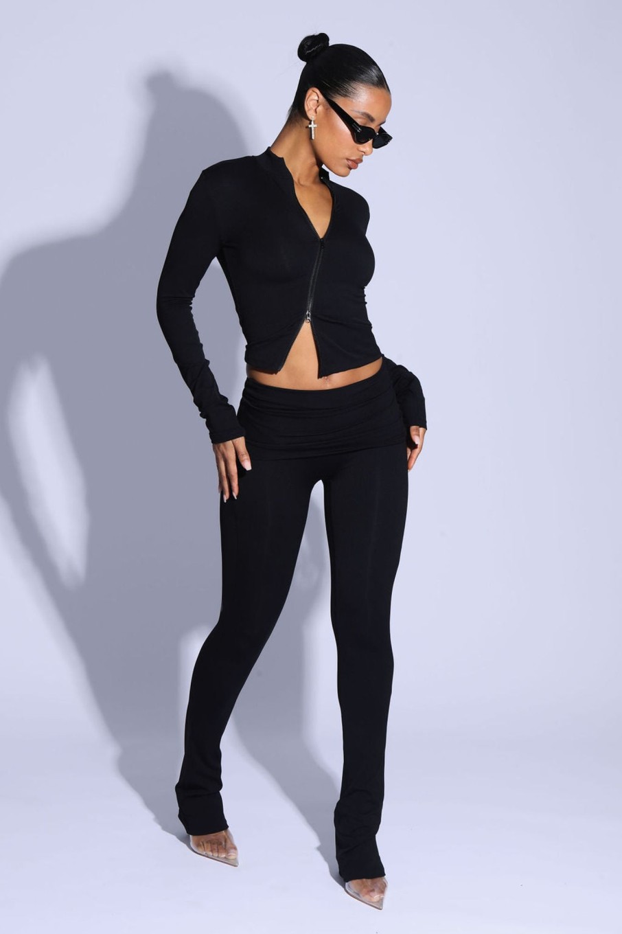 Trousers Murci | Yoga Pants In Midnight Black