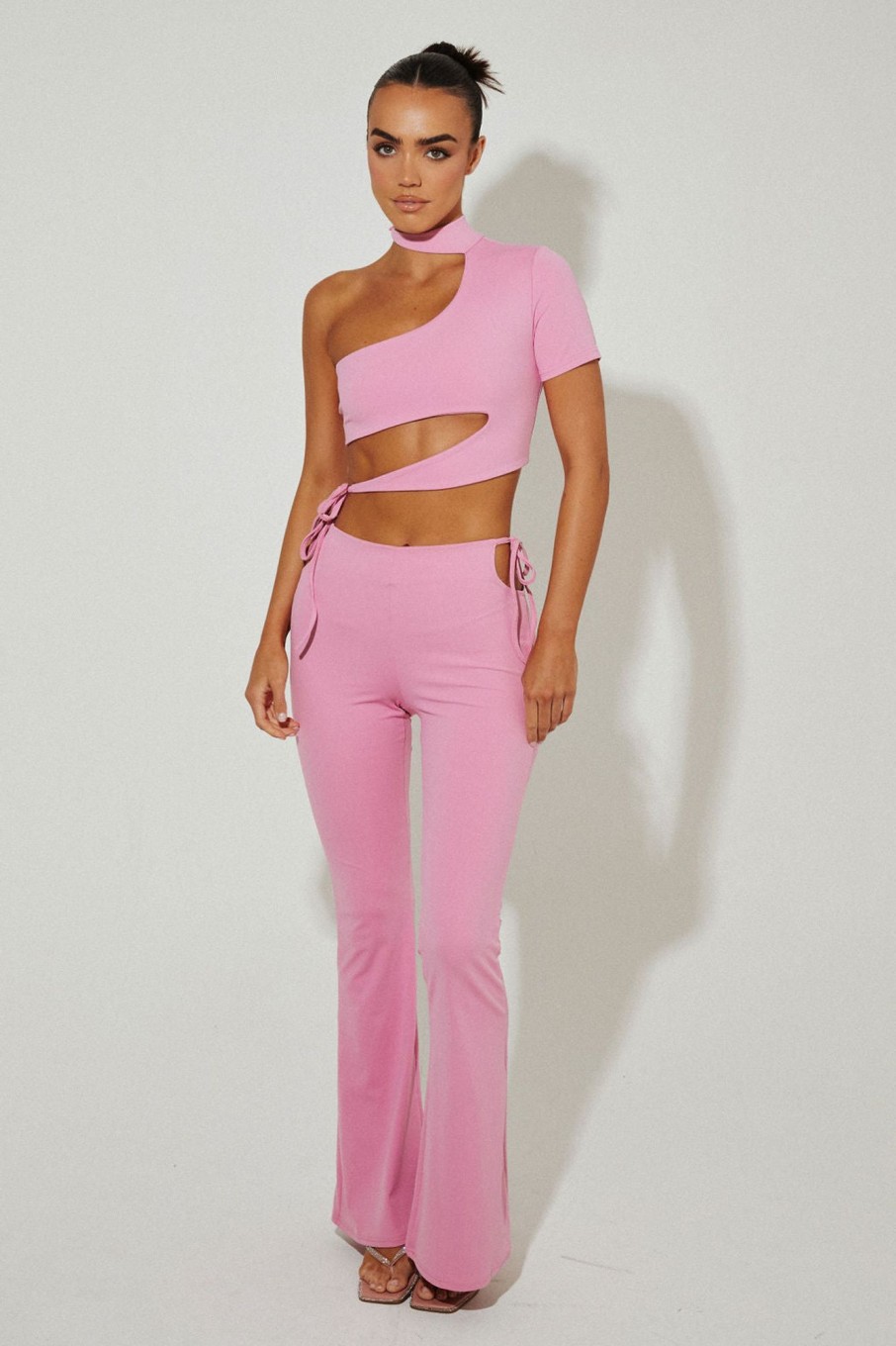 Co-Ords Murci | Tie Side Trousers In Pink